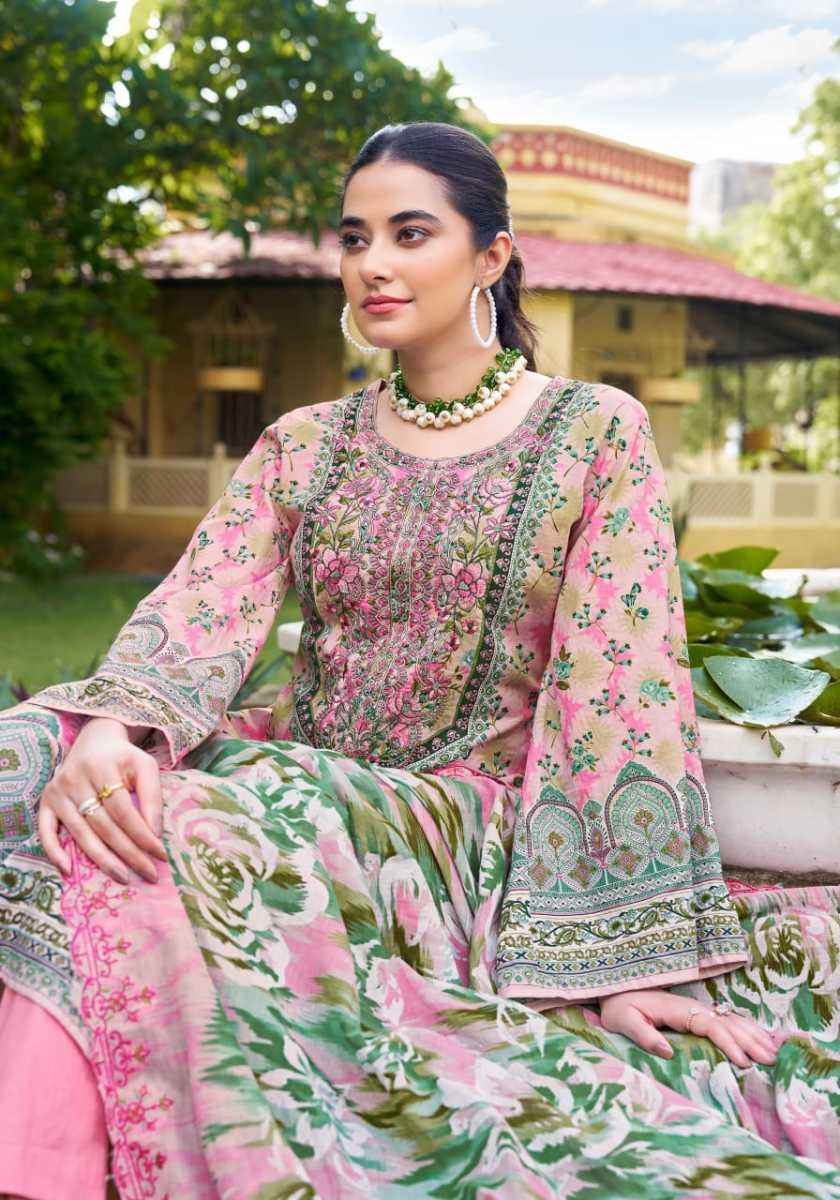 Alok Al Karam Cotton Dress Material 8 pcs Catalogue