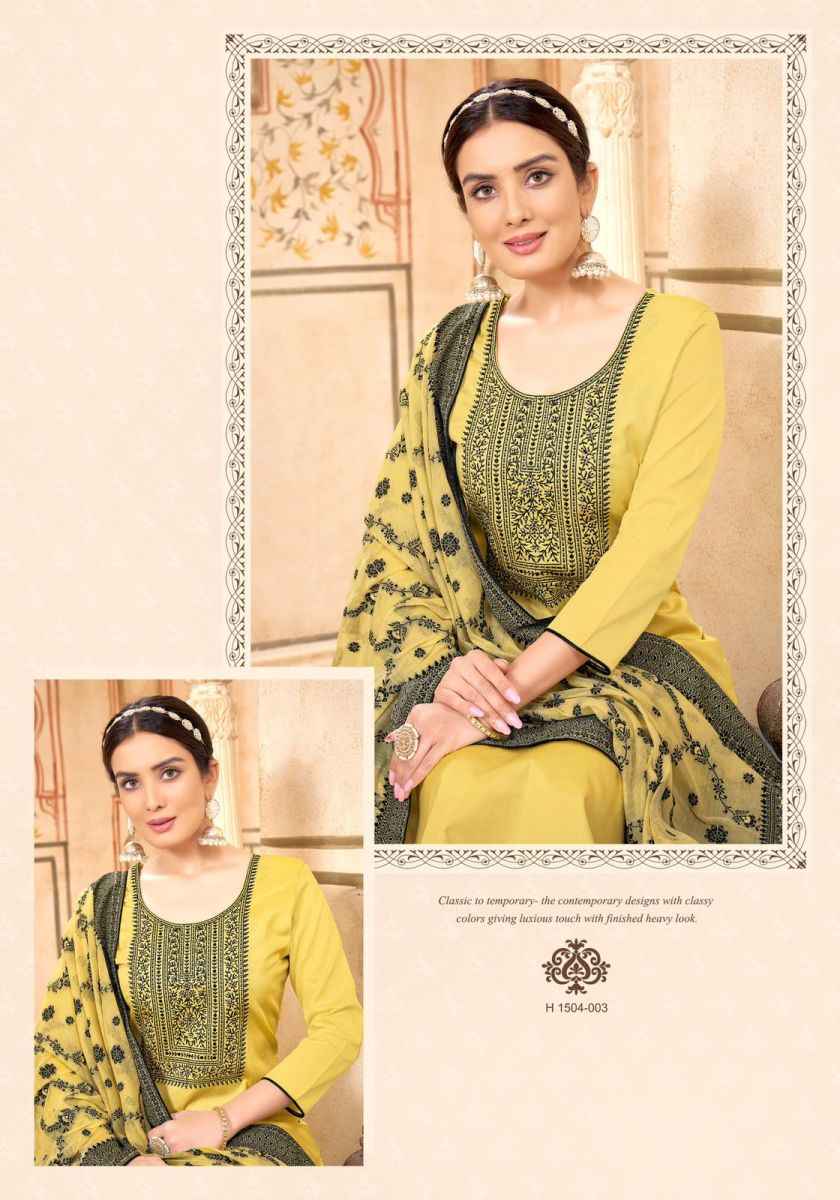 Alok Black Beauty Edition 2 Cotton Dress Material 6 pcs Catalogue