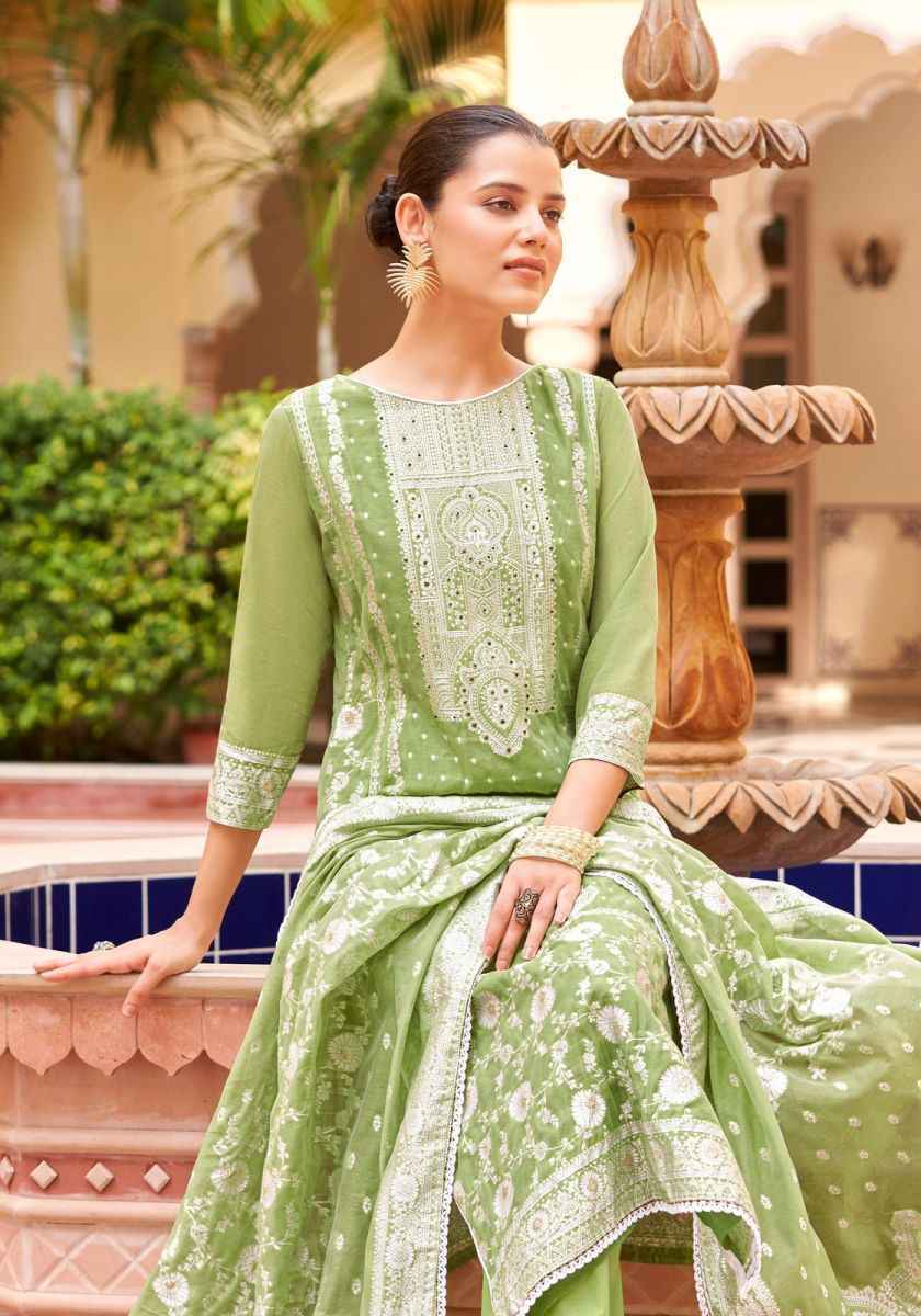 Alok Elegant Touch Edition 3 Jacquard Dress Material 6 pcs Catalogue