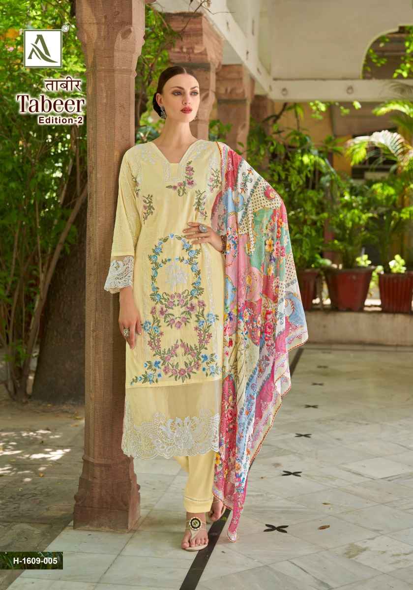 Alok Tabeer Edition 2 Cambric Lawn Dress Material 6 pcs Catalogue