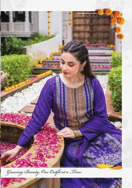 Anju Fabrics Fiza Vol 2 Readymade Jacquard Suit 5 Pc Catalog