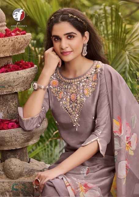 Anju Fabrics Ghunghat Vol 11 Readymade Silk Dress 6 pcs Catalogue