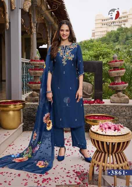 Anju Fabrics Ghunghat Vol 11 Readymade Silk Dress 6 pcs Catalogue