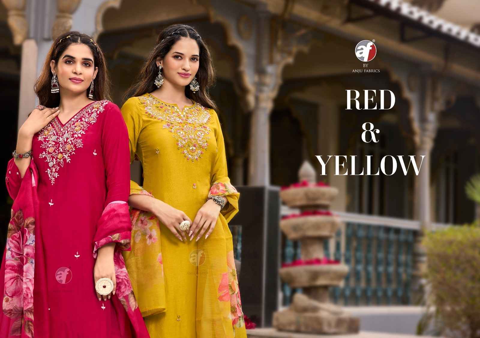 Anju Fabrics Ghunghat Vol 11 Readymade Silk Dress 6 pcs Catalogue