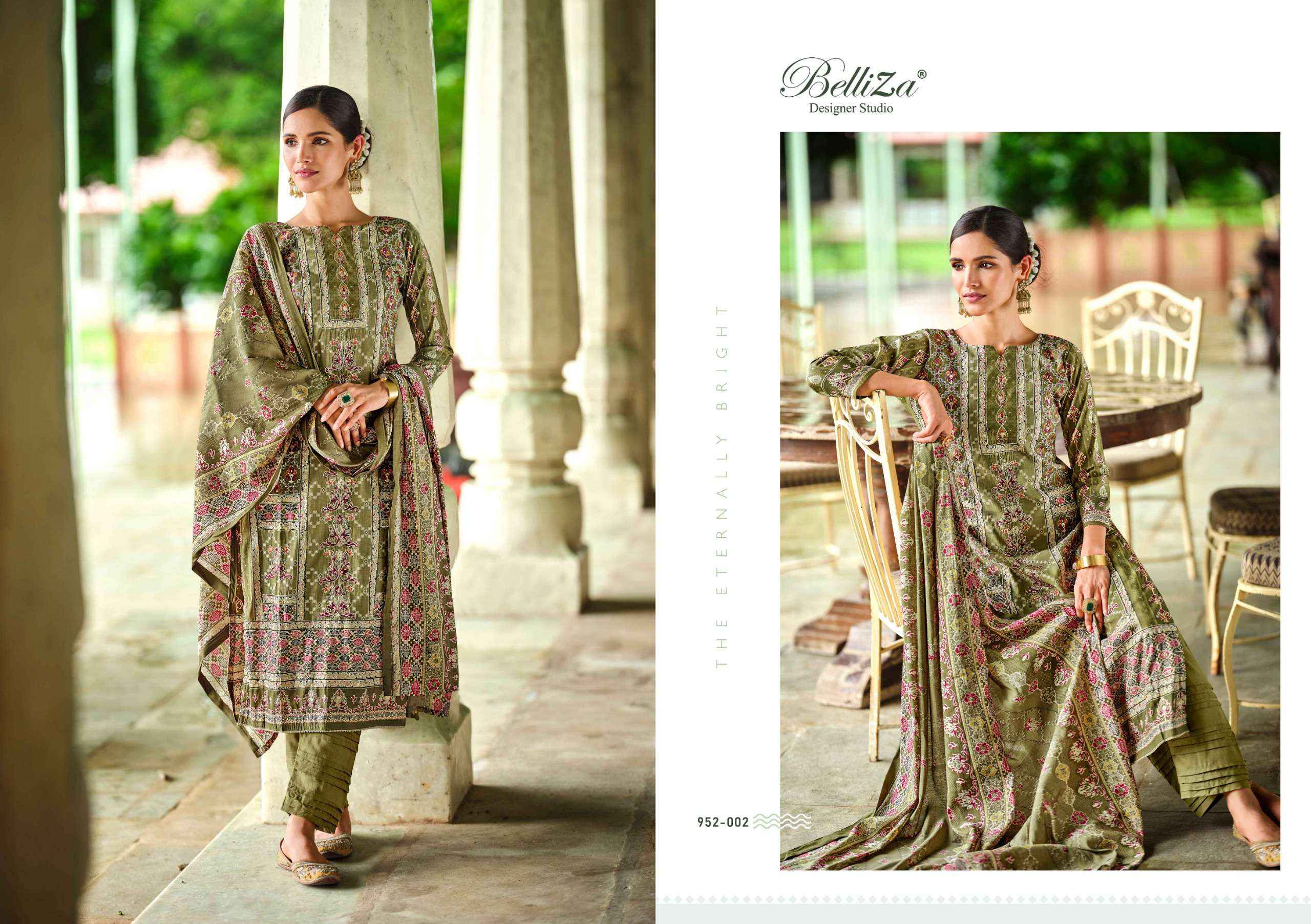 Belliza Shayoni Modal Dress Material 6 pcs Catalogue