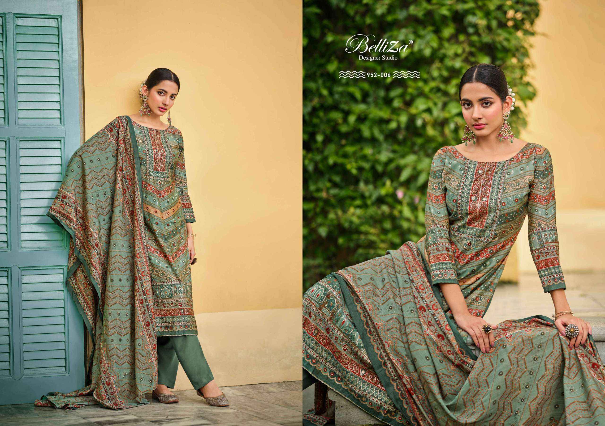 Belliza Shayoni Modal Dress Material 6 pcs Catalogue