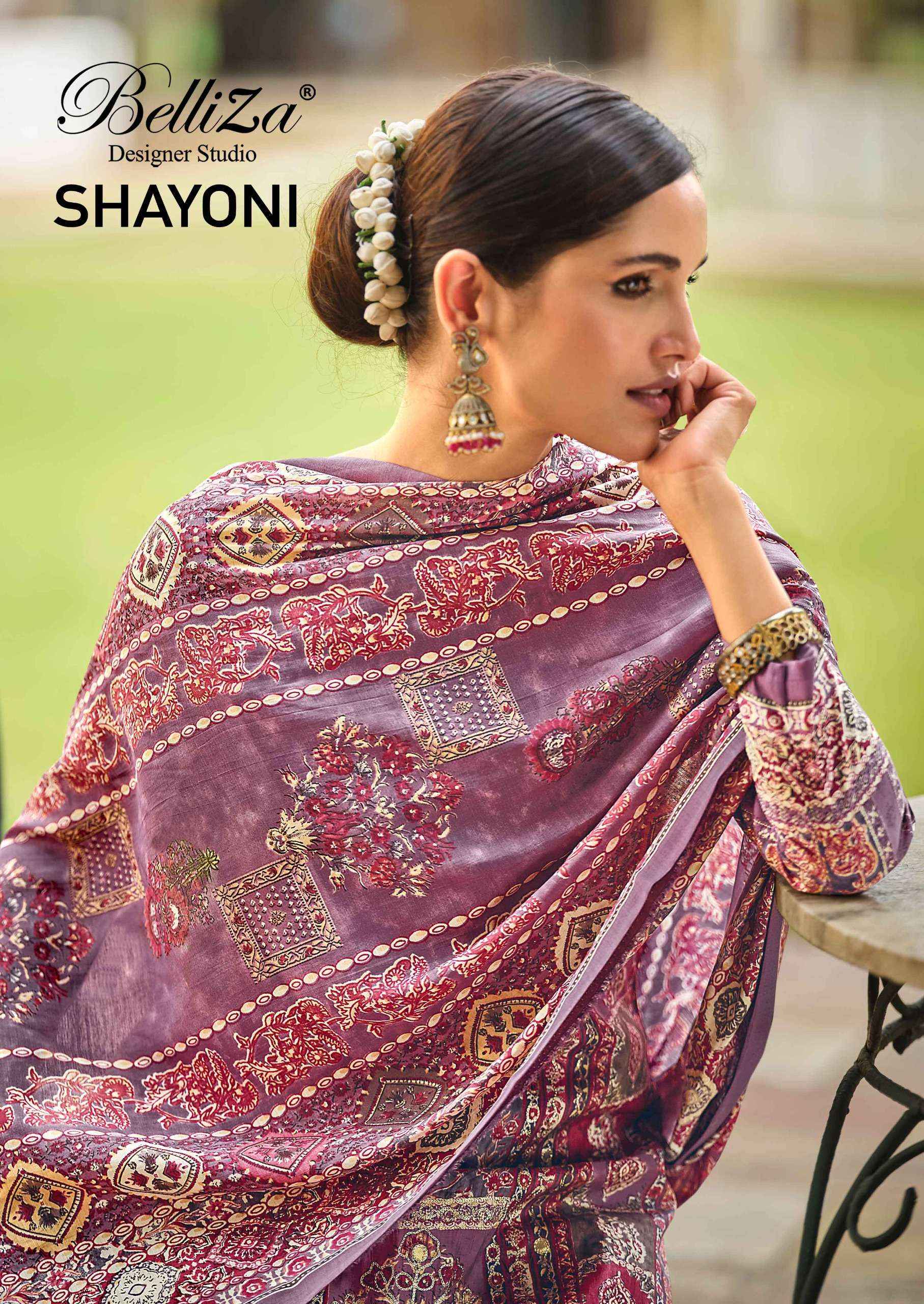 Belliza Shayoni Modal Dress Material 6 pcs Catalogue