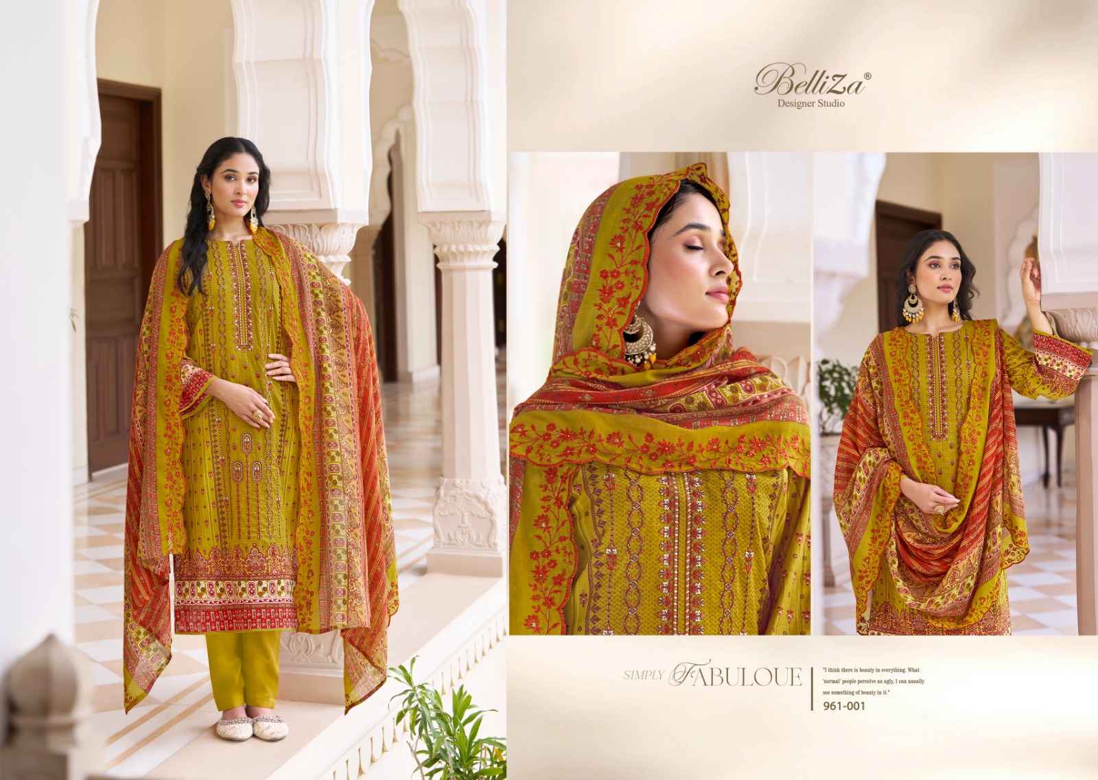 Belliza Zubiya Vol 2 Cotton Dress Material 8 pcs Cataloge