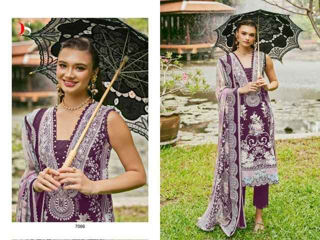 Deepsy Jade Needle Wonder Vol 24 Vol 3 Cotton Dress Material 6 pcs Catalogue