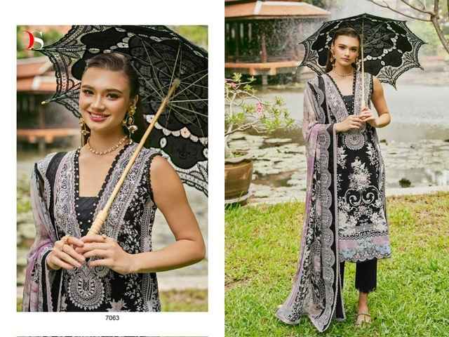 Deepsy Jade Needle Wonder Vol 24 Vol 3 Cotton Dress Material 6 pcs Catalogue