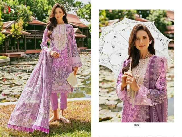 Deepsy Jade Needle Wonder Vol 24 Vol 3 Cotton Dress Material 6 pcs Catalogue