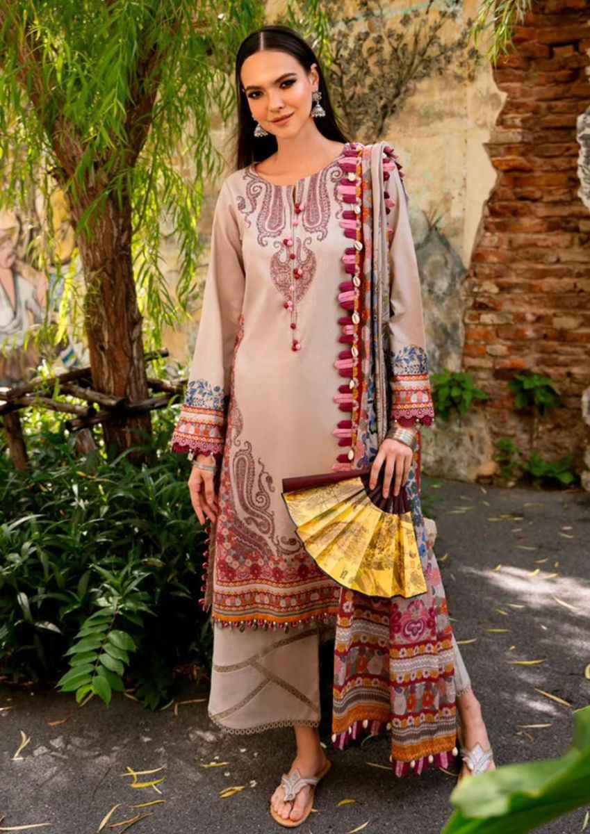 Jade Crimson Exclusive Heavy Lawn Collection Vol 9 Cotton Dress Material 6 pc Cataloge