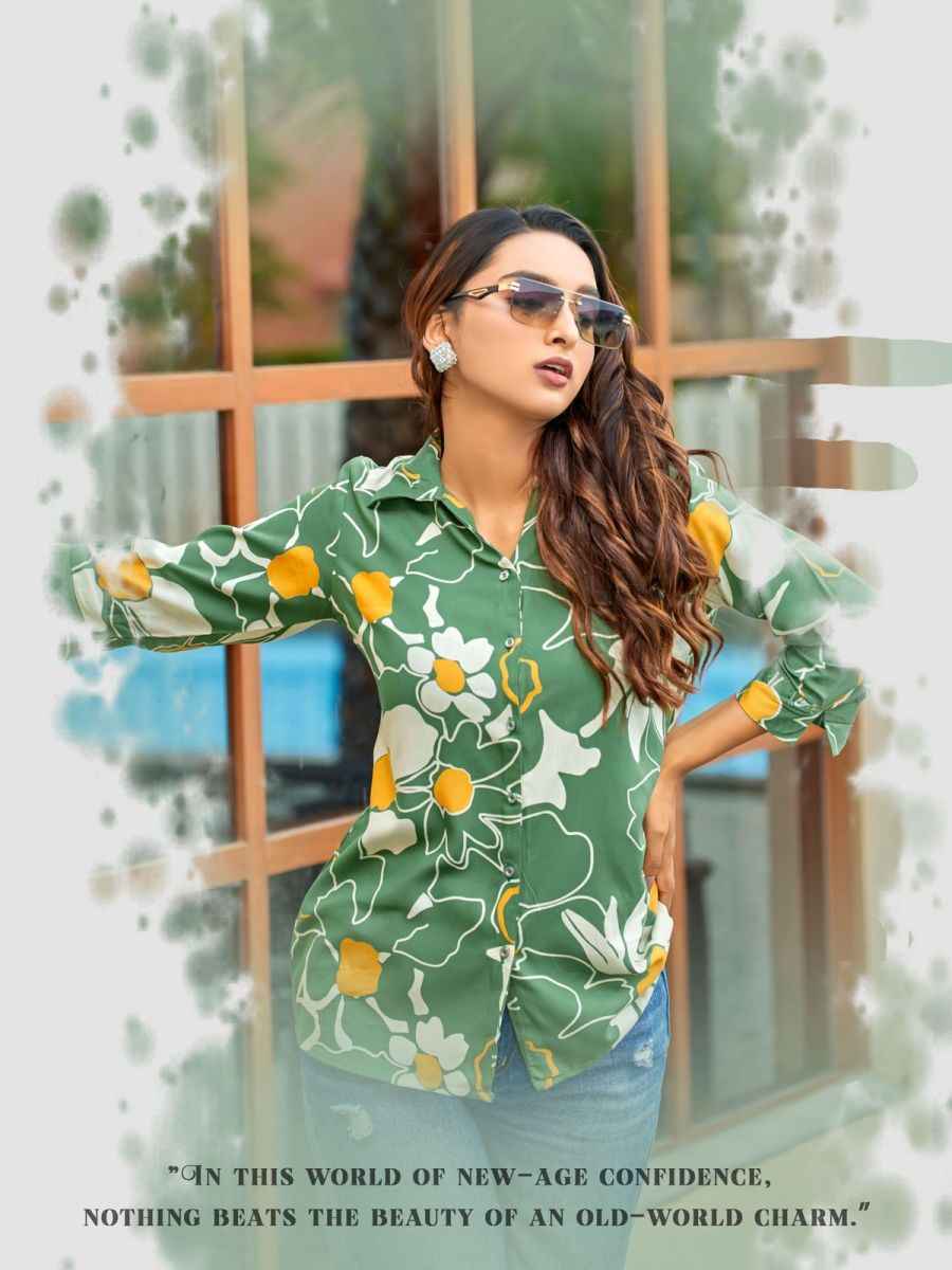 Kadlee Star Light Short Rayon Kurti 6 pcs Catalogue