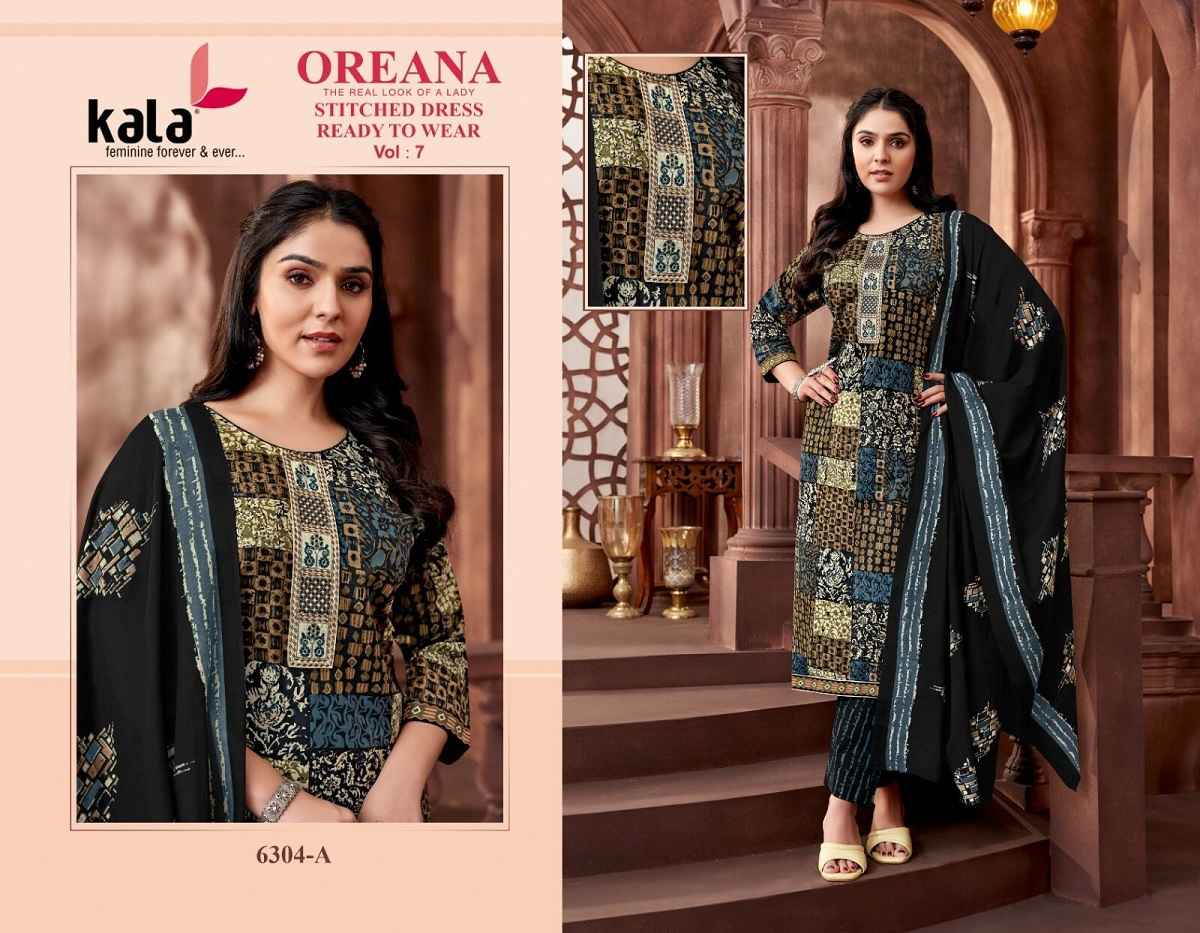 Kala Oreana Vol 7 Readymade Cotton Dress 12 pcs Catalogue