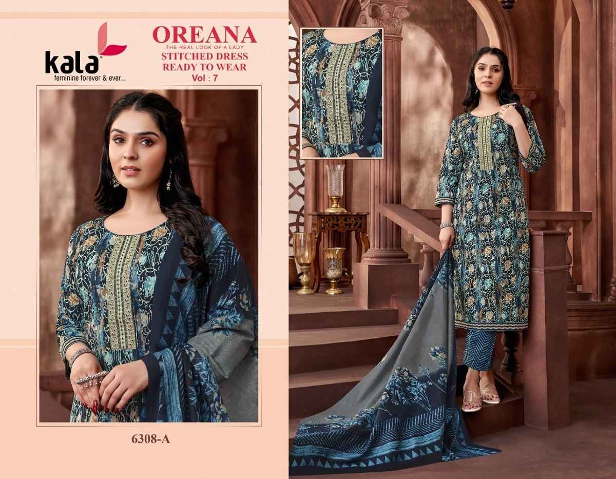 Kala Oreana Vol 7 Readymade Cotton Dress 12 pcs Catalogue