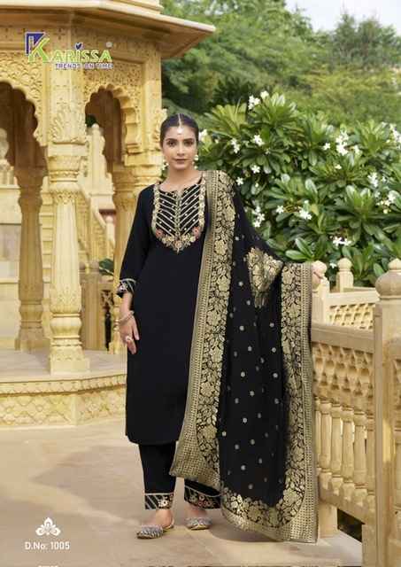 Karissa Roshani Roman Silk Kurti Combo 6 pcs Catalogue