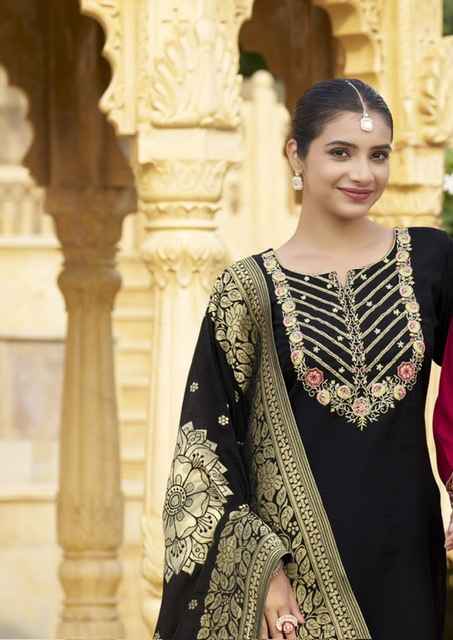 Karissa Roshani Roman Silk Kurti Combo 6 pcs Catalogue