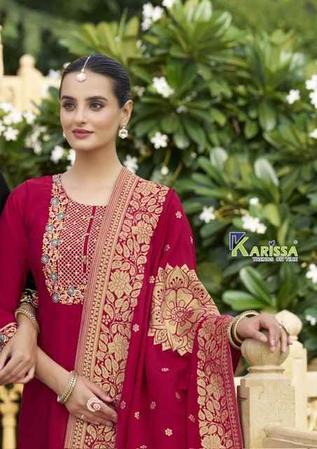 Karissa Roshani Roman Silk Kurti Combo 6 pcs Catalogue