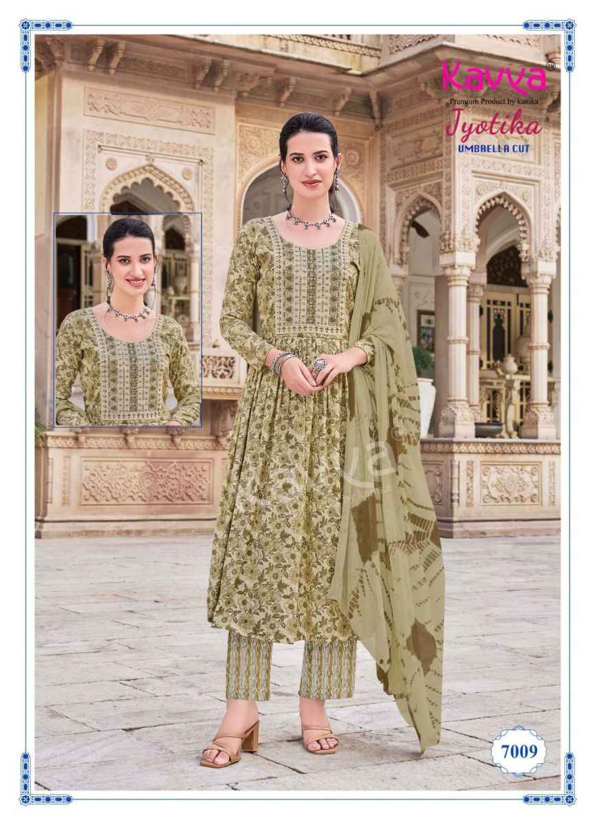 Kavya Jyotika Vol-7 Rayon Kurti Combo 10 pcs Catalogue