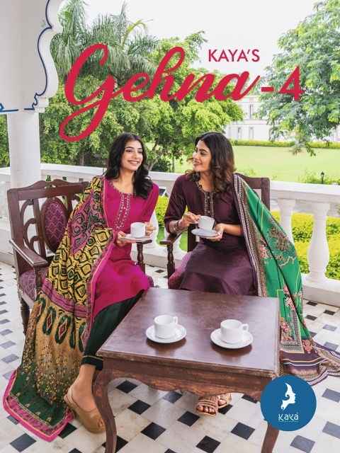 Kaya Gehna 4 Silk Kurti Combo 8 pcs Catalogue