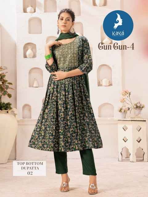 Kaya Gungun Vol 4 Cotton Kurti Combo 8 pcs Catalogue