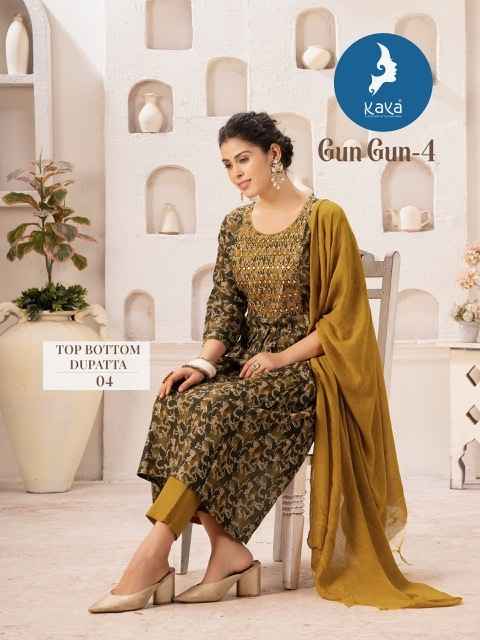 Kaya Gungun Vol 4 Cotton Kurti Combo 8 pcs Catalogue