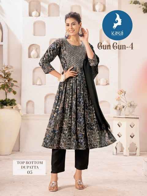 Kaya Gungun Vol 4 Cotton Kurti Combo 8 pcs Catalogue