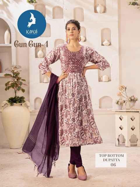 Kaya Gungun Vol 4 Cotton Kurti Combo 8 pcs Catalogue