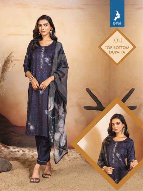 Kaya Noorjaha Muslin Dress Material 6 pcs Catalogue