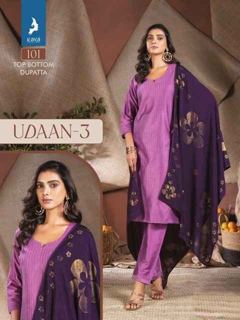 Kaya Udaan Vol 3 Silk Kurti Combo 6 pcs Catalogue