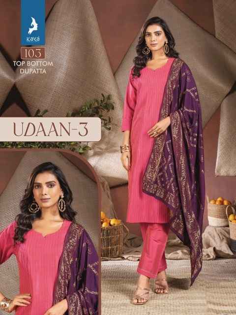 Kaya Udaan Vol 3 Silk Kurti Combo 6 pcs Catalogue