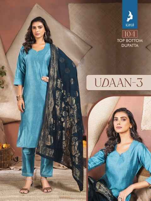 Kaya Udaan Vol 3 Silk Kurti Combo 6 pcs Catalogue