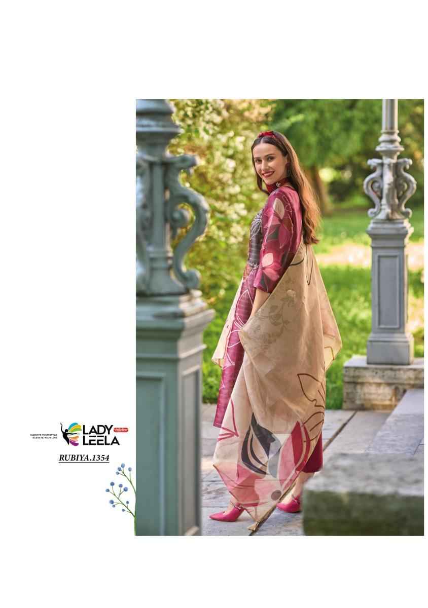 Lady Leela Rubiya Jacquard Silk Kurti Combo 6 pcs Catalogue