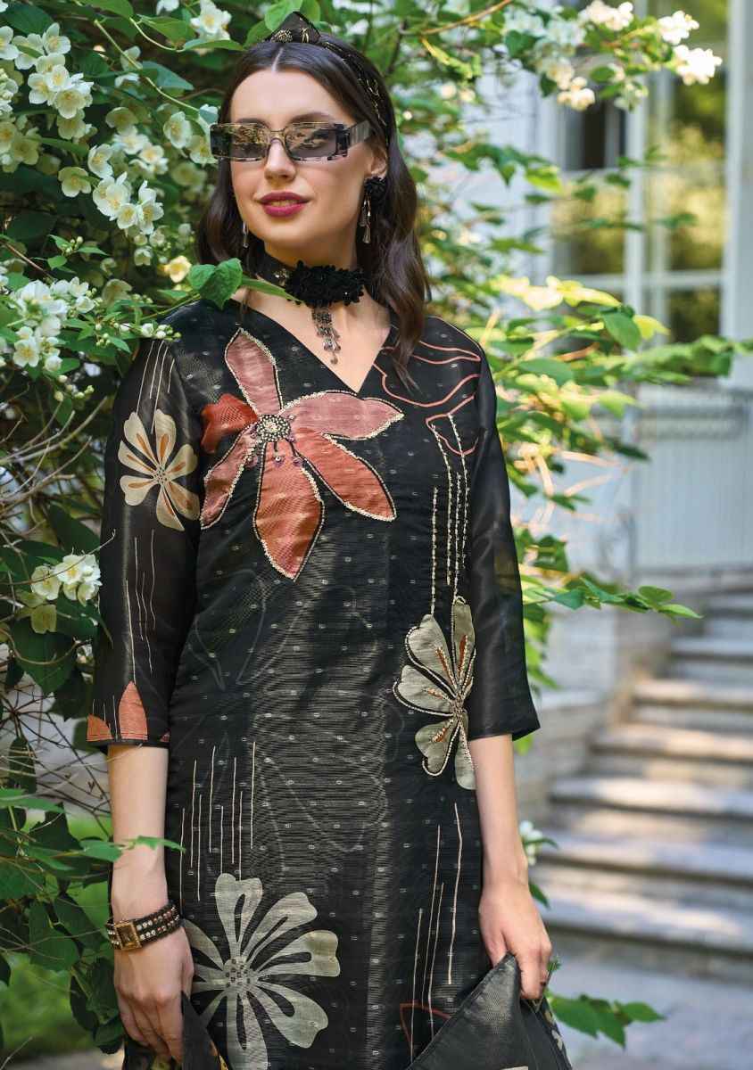 Lady Leela Rubiya Jacquard Silk Kurti Combo 6 pcs Catalogue