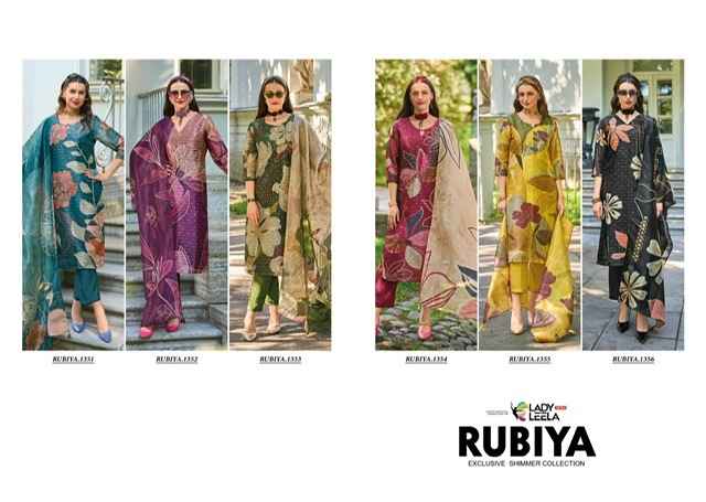 Lady Leela Rubiya Jacquard Silk Kurti Combo 6 pcs Catalogue