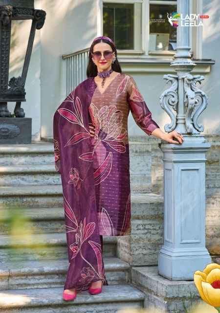 Lady Leela Rubiya Jacquard Silk Kurti Combo 6 pcs Catalogue