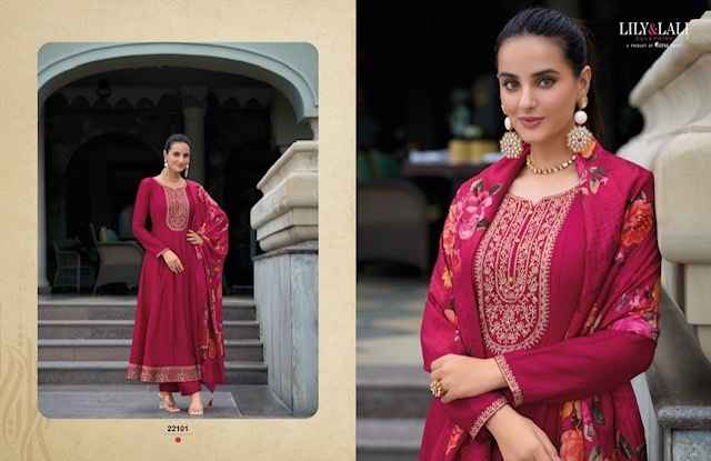 Lily & Lali Mallikajaan Silk Kurti Combo 6 pcs Catalogue