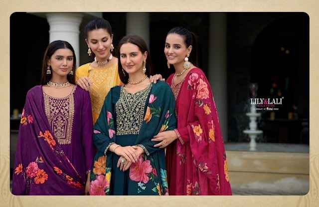 Lily & Lali Mallikajaan Silk Kurti Combo 6 pcs Catalogue