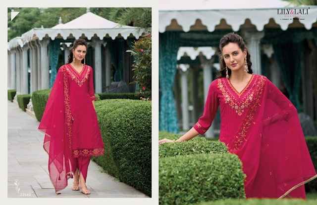 Lily & Lali Masoom Viscose Silk Kurti Combo 6 pcs Catalogue