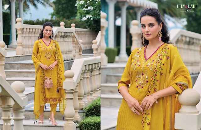 Lily & Lali Masoom Viscose Silk Kurti Combo 6 pcs Catalogue