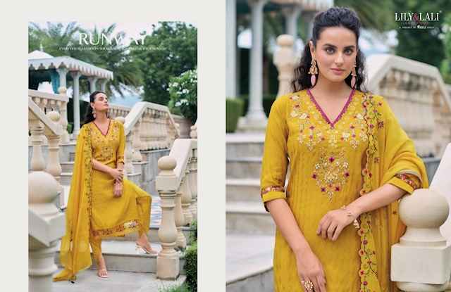 Lily & Lali Masoom Viscose Silk Kurti Combo 6 pcs Catalogue