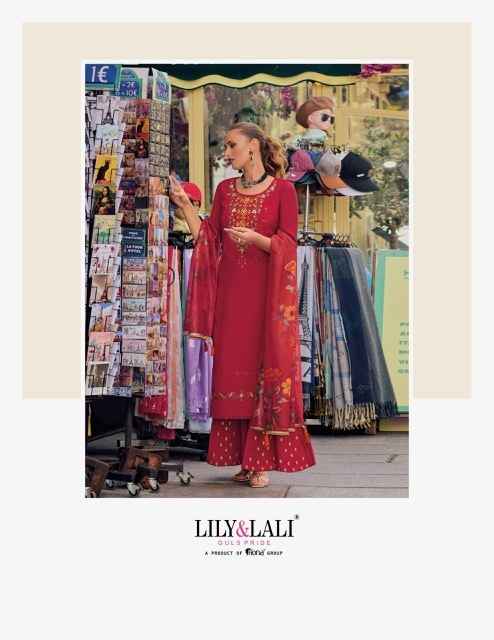 Lily & Lali Riwaaz Vol 6 Silk Kurti Combo 6 pcs Catalogue