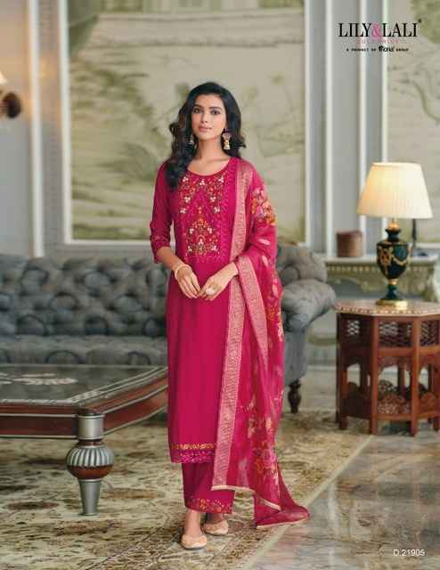 Lily & Lali Rubab Viscose Silk Kurti Combo 6 pcs Catalogue