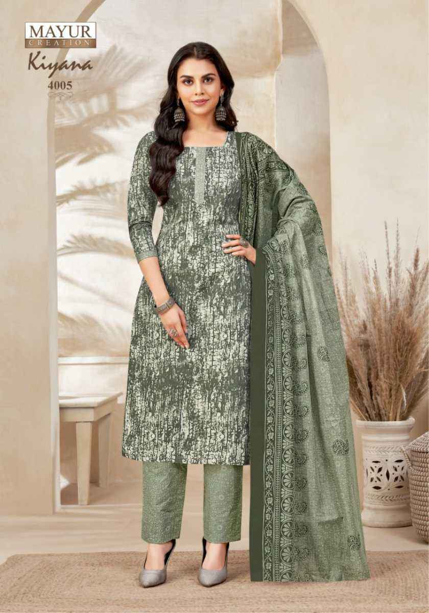 Mayur Creation Kiyana Vol 4 Readymade Cotton Dress 10 pcs Catalogue