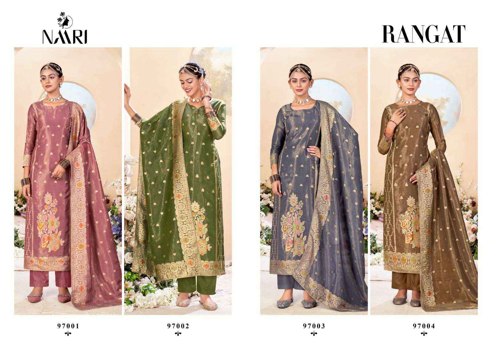 Naari Rangat Viscose Dress Material 4 pcs Catalogue