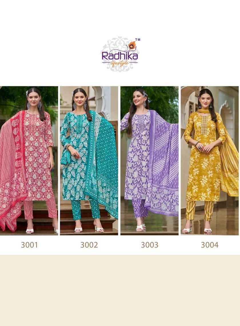 Radhika Lifestyle Cotton Fab Vol 3 Cotton Kurti Combo 7 pcs Catalogue