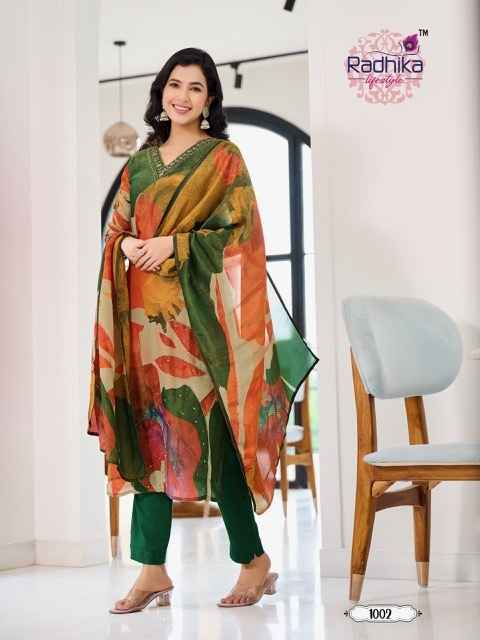 Radhika Lifestyle Womaniya Cotton Kurti Combo 6 pcs Catalogue