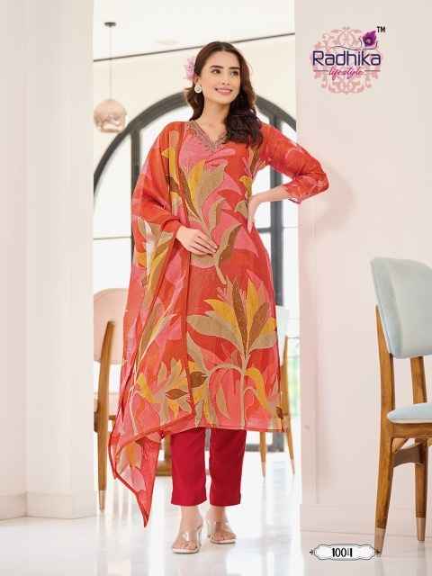 Radhika Lifestyle Womaniya Cotton Kurti Combo 6 pcs Catalogue