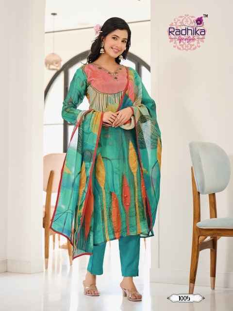 Radhika Lifestyle Womaniya Cotton Kurti Combo 6 pcs Catalogue