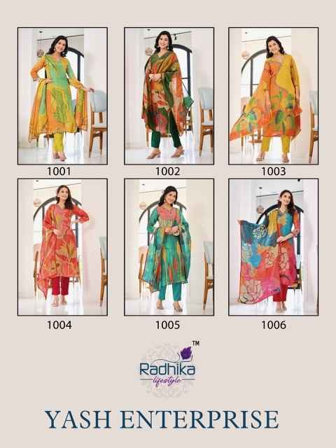 Radhika Lifestyle Womaniya Cotton Kurti Combo 6 pcs Catalogue